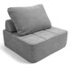 thumbnail image 3 of Sillon De Espuma Naap Concept Nest France 3 Piezas Gris, 3 of 5