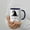 Dark Blue, variant on White Ceramic Colored Mug-Witch's Brew Mocha (Blue, 15 oz)