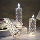 thumbnail image 5 of Candelabro Led transparente, luz de vela eléctrica, decoración de fiesta, accesorio de vela, 6 uds., 5 of 7