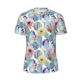 thumbnail image 5 of Wukai Cactus Print Men's Short-Sleeved Mesh T-Shirt,Quick-Dry Short Sleeve Workout T-Shirt-6X-Large, 5 of 8