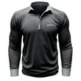 thumbnail image 1 of Besolor Men's Long Sleeve Shirts Casual Loose Athletic Work Business Button down Collared Lightweight Tops Blouse, 1 of 5