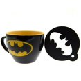 thumbnail image 1 of Batman - Set de Taza y Plantilla Bati-Señal (Negro, Amarillo), 1 of 4