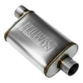 thumbnail image 4 of Flowmaster 71229 FlowFX Muffler 3" Offset Inlet 3" Center Outlet - Moderate Sound 409 Stainless Steel, 4 of 5