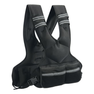 Yes4All Adjustable Weighted Vest 11-20 lbs, Reflective Strip