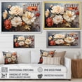thumbnail image 4 of Designart "Reflections on French Riviera Beach" Coastal Wall Art - Coastal Orange Coastal Windows Hallway Wall Art Decor, 4 of 4