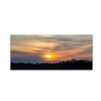 Trademark Fine Art "Sunsets are Beautiful" Canvas Art by Kurt Shaffer