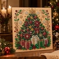 thumbnail image 5 of 2026 Christmas Home Party Decor Christmas Pearl Diamond Art Kit Beginner Friendly Beaded Art Crafts Set Creatives Handmade Wall Decoration Supplies For Adult DIY Holiday Indoor Home Ornament, 5 of 7