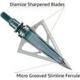 thumbnail image 3 of NAP Thunderhead 100 Grain Fixed Blade Broadhead, 3 of 4