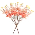 thumbnail image 1 of Ramo de hojas artificiales de 2 piezas, decoración de plantas de simulación, centro de mesa, ramo de hojas falsas de boda, rosa seitruly HA7778-03B, 1 of 6