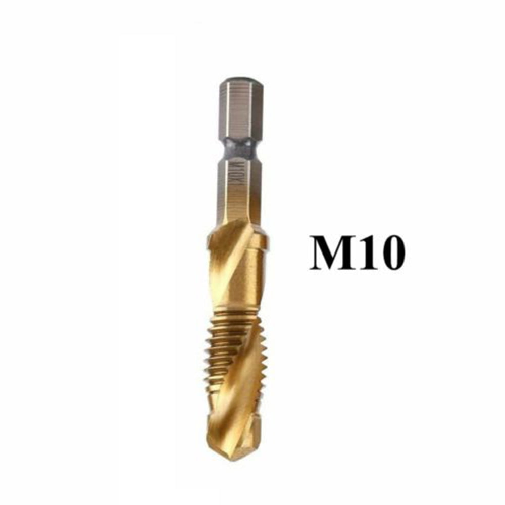 3in1 Composite Combined Tap Drill Bit Chamfer Deburr Hex Shank
