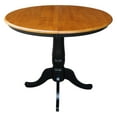 International Concepts Newbern 36 in. Round Top Pedestal Dining Table