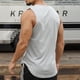 thumbnail image 5 of Chaleco de secado rápido para hombre, para correr, entrenar, fitness, informal, de secado rápido, transpirable, sin mangas, para hombre, 5 of 5