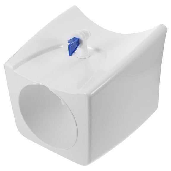 IBASETOY White Office Water Cooler Dispenser Portable Countertop Tap Design for Easy Access