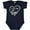Navy Blue, variant on Inktastic I Love My Gigi in White Chalk Heart Boys or Girls Baby Bodysuit