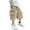 Khaki, variant on Ltctricy Boys' Long Cargo Shorts Children Elastic Waist Wide Leg Knee Length Capri Shorts Casual Summer Shorts with Pockets
