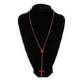thumbnail image 4 of Plastic Rosary Beads Luminous Necklace Catholicism Prayer Religious Jewelry -ys,hw, 4 of 5