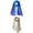 Royal Blue / Gray Beige, variant on Long Chiffon Lightweight Scarf Gradient Color Scarves Spring Summer for Women Royal Blue / Black White 63"x19.6"