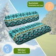 thumbnail image 6 of FUIALDOLG Universal Golf Cart Seat Covers Ezgo Blue Aztec Tribe Print Washable Seat Cover Protector for Club Car Precedent Golf Cart Accessories Fit Like a Glove, 6 of 8