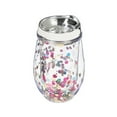thumbnail image 5 of Evergreen Beautiful Glitter Acrylic Travel Cup with Lid Gift Set - 7 x 4 x 4 Inches, 5 of 7