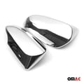 thumbnail image 3 of OMAC Side Mirror Cover Caps Fits Toyota Corolla 2014-2019 Chrome Silver 2 Pcs, 3 of 9