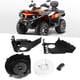 thumbnail image 5 of Cubierta De Aire Del Motor, Cubierta Del Ventilador Del Motor Instalación Simple Negra Para Reemplazo De Scooter Para GY6 125 150cc ATV, 5 of 7