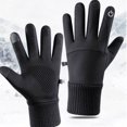 thumbnail image 2 of Guantes cálidos de invierno para pantalla táctil, guantes deportivos resistentes al viento, guantes de ciclismo impermeables y antideslizantes para senderismo y esquí, 2 of 10
