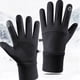 thumbnail image 3 of Guantes cálidos de invierno NikouMX guantes de ciclismo táctiles a prueba de viento negro gris claro azul marino gris M L, 3 of 8