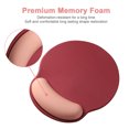thumbnail image 3 of Ergonomic Candy-Color Mouse Pad, with Gel Wrist Rest Support, Non-Slip for Home Office Working, 3 of 6