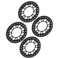 thumbnail image 3 of RC Wheel Rim Ring, Perfect Match Aluminum Alloy 4pcs 1.9 Beadlock Rings CNC Matching  For 1/10 RC Car Black, 3 of 8