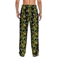 thumbnail image 2 of Bixox Men's Corn And Dragonflies Patterned Pajama Pants with Pockets Lounge Clothes for Home, 2 of 5