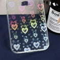 thumbnail image 5 of Compatible with iPhone 12 Pro Max Case Laser Bling Glitter Rainbow Love Heart Phone Case + Screen Protector, Cute Pattern Designed for iPhone 12 Pro Max Case Girls Women, 5 of 12