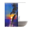 thumbnail image 2 of MKHERT Palm Tree Shower Curtain Waterproof Bath Curtain Decor 66x72 inch, 2 of 2