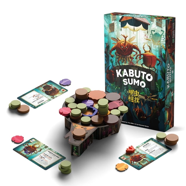 Juego de mesa Kabuto Sumo Bug Wrestling 2-4 jugadores 15-20 min