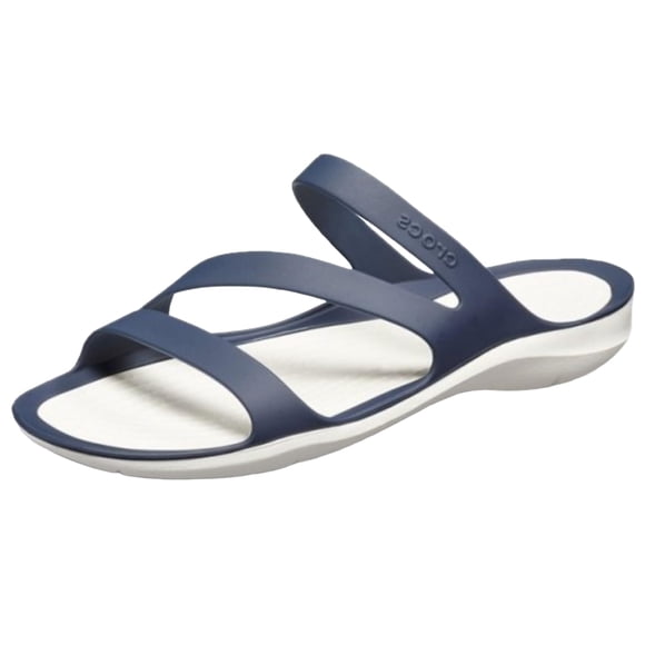Sandalia Crocs Swiftwater Blanco Marino 7 M