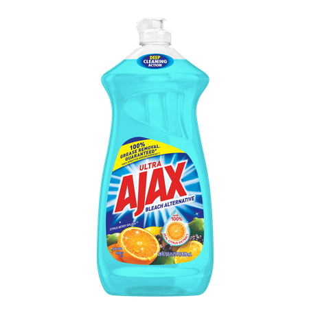 Photo 1 of (3 pack) Ajax Ultra Triple Action Liquid Dish Soap, Bleach Alternative Citrus Berry Splash - 28 fluid ounce