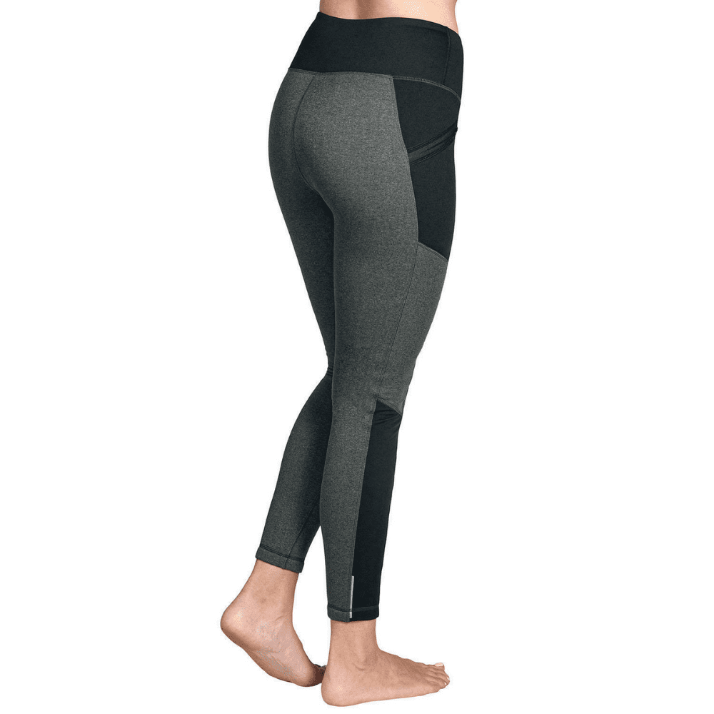 Women's Black and Grey GetMyBodyFit Ladies Gym Leggings – Getmybodyfit