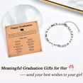 thumbnail image 2 of NICKSUN 2025 Graduation Gifts for Her, Graduation Bracelets for Women College Graduates, With Graduation Cap Box and Meaningful Cards, 2 of 6
