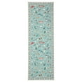 thumbnail image 4 of GlowSol  2x6 Charming Botanical Butterfly & Insect Washable Area Rug, Non-Slip Low-Pile Stain Resistant Floor Carpet for Living Room Bedroom Nursery Home Decor, Green, 4 of 9