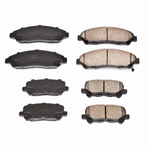 07-2010 Acura MDX 2010 ZDX Front and Rear Ceramic Brake Pads New