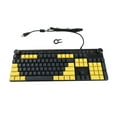 thumbnail image 2 of USB Keyboard, Ergonomic Mechanical Keyboard Compatibility Not Easily Fade  for PC Gamers Linear Action, 2 of 7