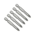 thumbnail image 5 of 5 Piezas de Brocas Magnéticas Phillips, Vástago Hexagonal S2 Herramienta Eléctrica, 6.0xPH2, 5 of 5