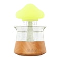 thumbnail image 1 of CH06 Remote Controlled Humidifier & Oil Diffuser With Mist Mode 300ml (White/Wood Grain) 7 Color LED USB Powered Compact 25x16x16cm Mypuremist2 Travel for Warm Mist Humidifiers for Bedroom Cool, 1 of 3