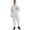 White, variant on Men's Work Overalls One Piece Mechanics Workwear Lightweight Jumpsuits Long Sleeve Coveralls White L