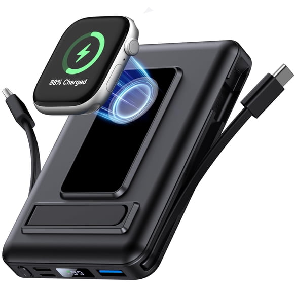 Power Bank Vexnara 10000 mAh inalámbrica de carga rápida de 20 W