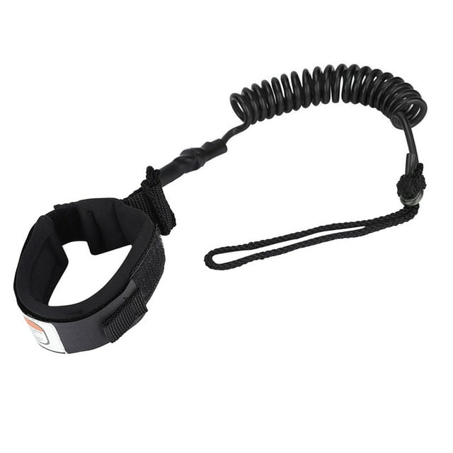 Correa En Espiral Para Tabla De Remo De 5 Pies, Cordón De PU Súper Fuerte De 5 Mm, Puño De Tobillo Ajustable Para Tabla De Surf, Ligero Y Flexible
