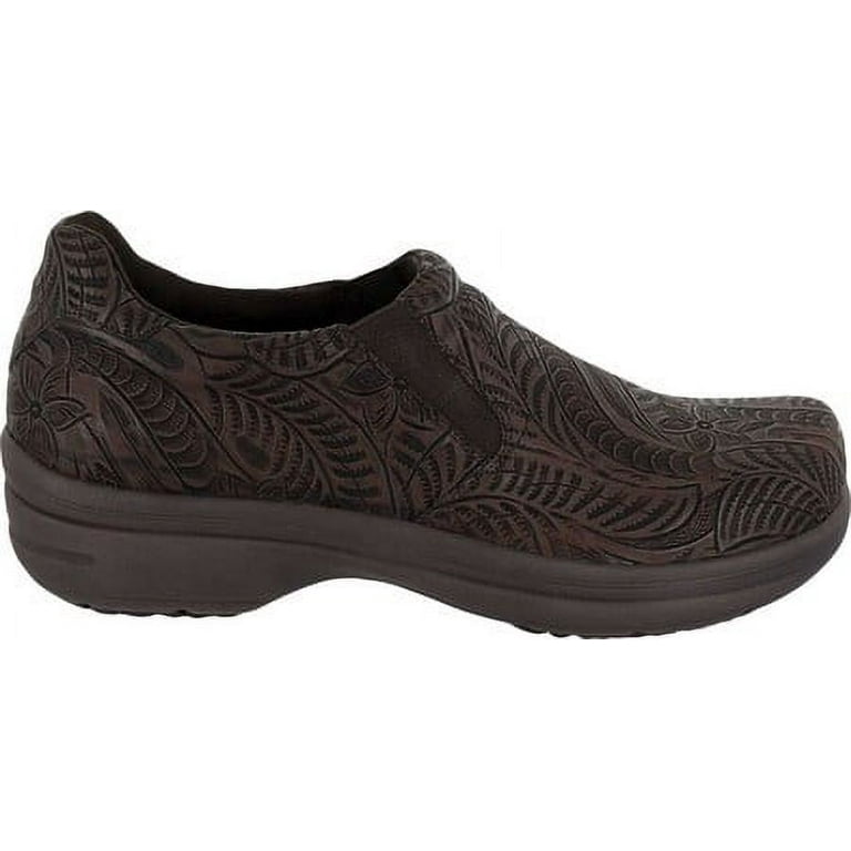 Easy Works by Easy Street Bind Women s Slip Resistant Clog Work Shoe Walmart
