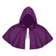 thumbnail image 1 of Capa de Halloween Capa medieval con capucha Capa del Capa corta Capucha Gótica, Poncho con capucha Capa de para disfrazarse de carnavales, 1 of 8