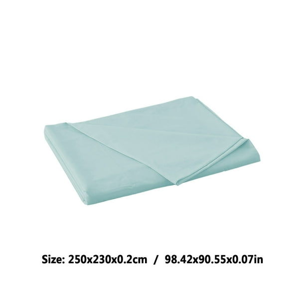 Sábana para dormitorio, sábana para el hogar, color liso, fácil de cepillar, sábanas de algodón