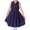 Navy, variant on GobdXE Trimmed Polo Collar Sleeveless Dress Bow Embroidery Pleated Hem Back To School Uniform Dress for Girls Pink,2-3 Years