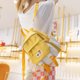 thumbnail image 5 of Mochilas para Mujer Lindas Kawaii Girls Student School Bag Mini de viaje (Amarillo), 5 of 5